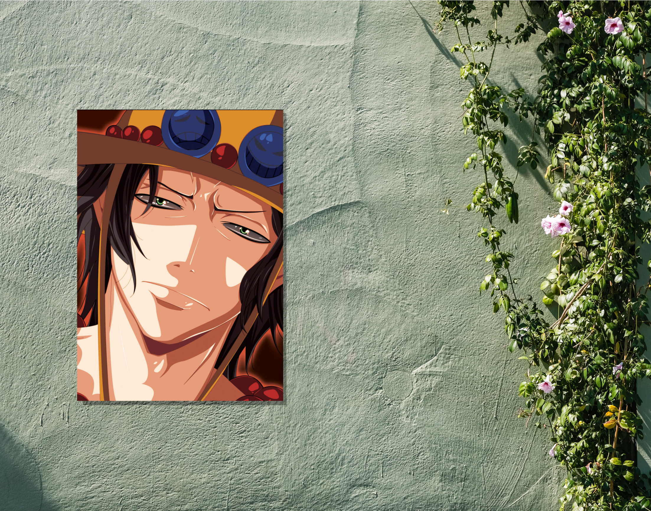 "ON PIECE : ZORO"- Shiny & Sturdy Metallic Poster Art That Pops & Sticks (Literally!)