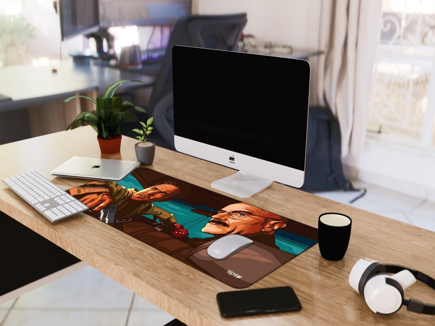 "BREAKING BAD - 9.9 RATING" Gaming Mousepad Elevate Your Gaming Experience