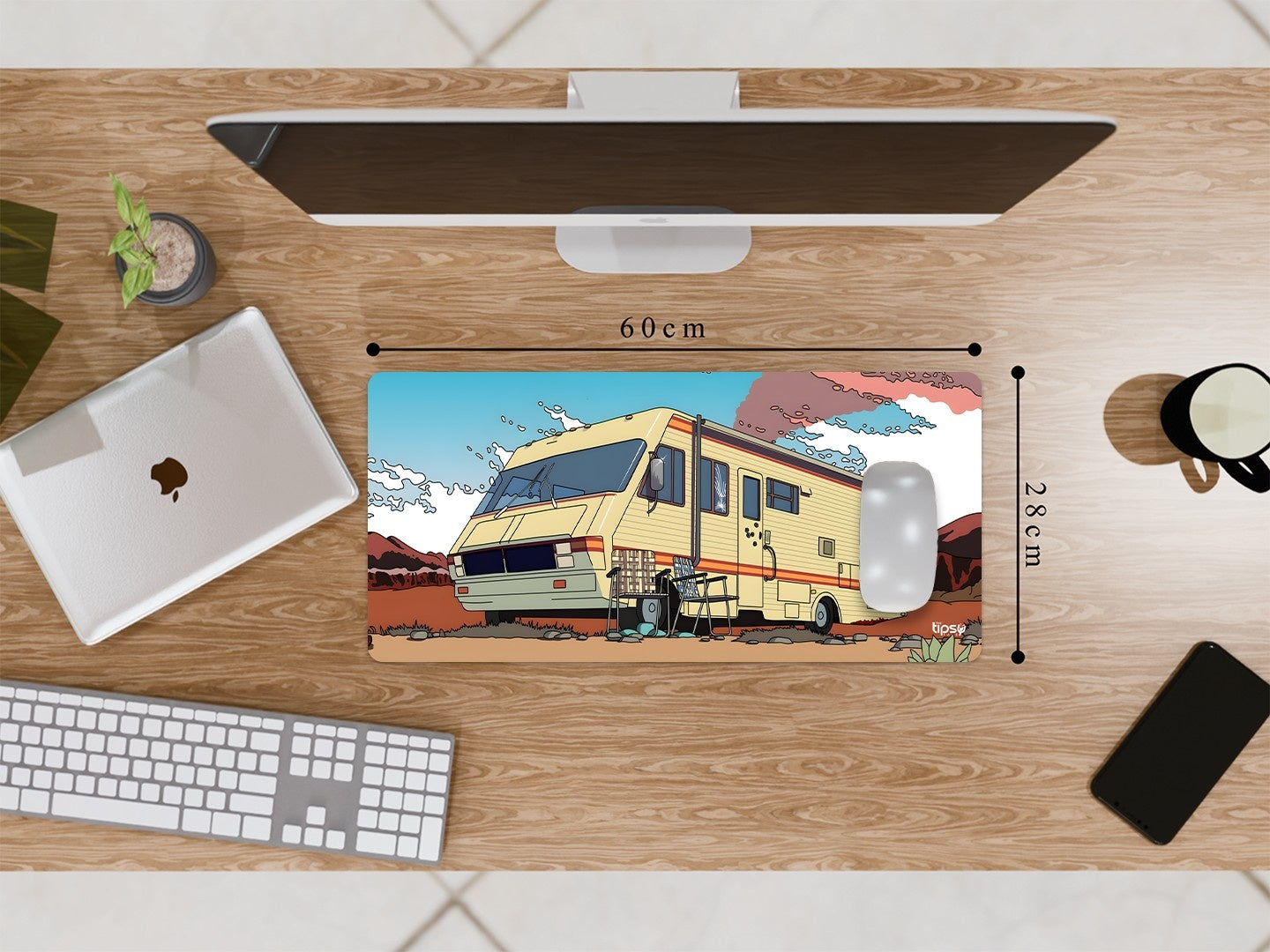 "BREAKING BAD RV" Gaming Mousepad Elevate Your Gaming Experience
