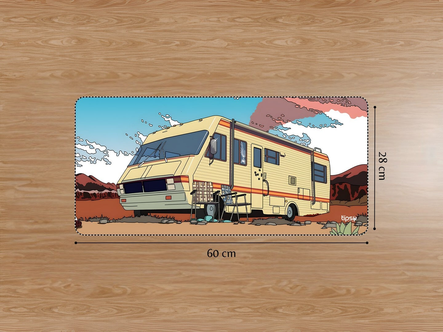 "BREAKING BAD RV" Gaming Mousepad Elevate Your Gaming Experience