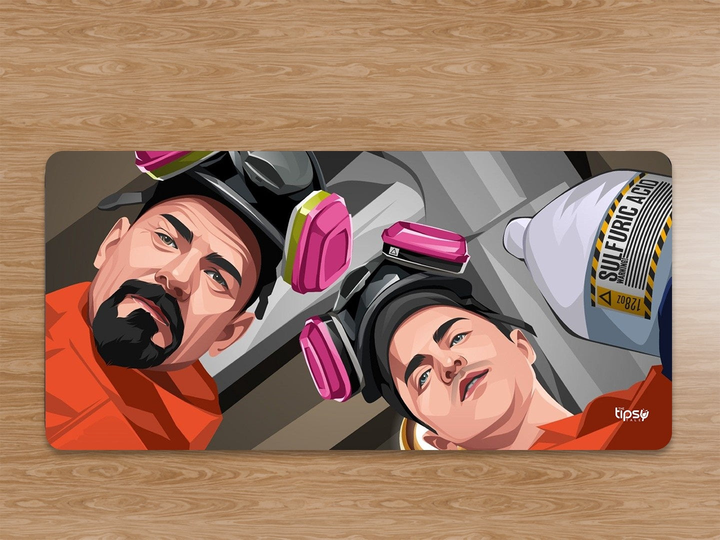 "BREAKING BAD COMBO - WALTER WHITE & JESSE PINKMAN" Gaming Mousepad Elevate Your Gaming Experience