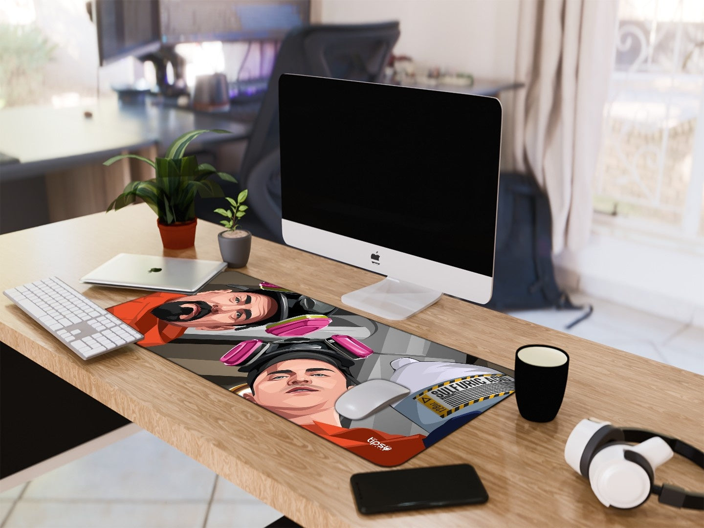 "BREAKING BAD COMBO - WALTER WHITE & JESSE PINKMAN" Gaming Mousepad Elevate Your Gaming Experience