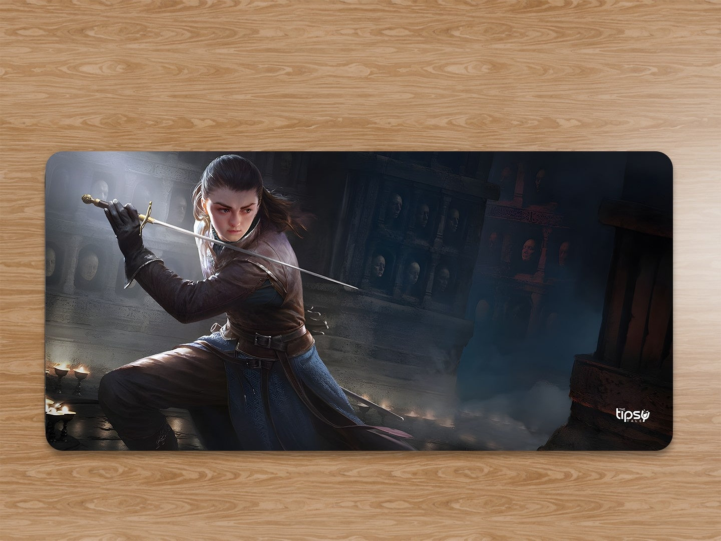 "ARYA STARK - GOT " Gaming Mousepad Elevate Your Gaming Experience