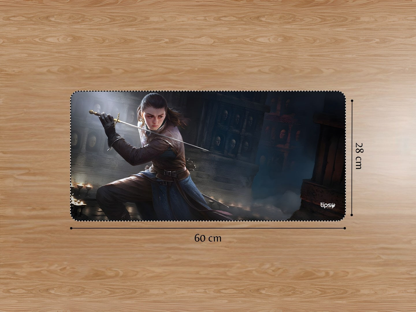"ARYA STARK - GOT " Gaming Mousepad Elevate Your Gaming Experience