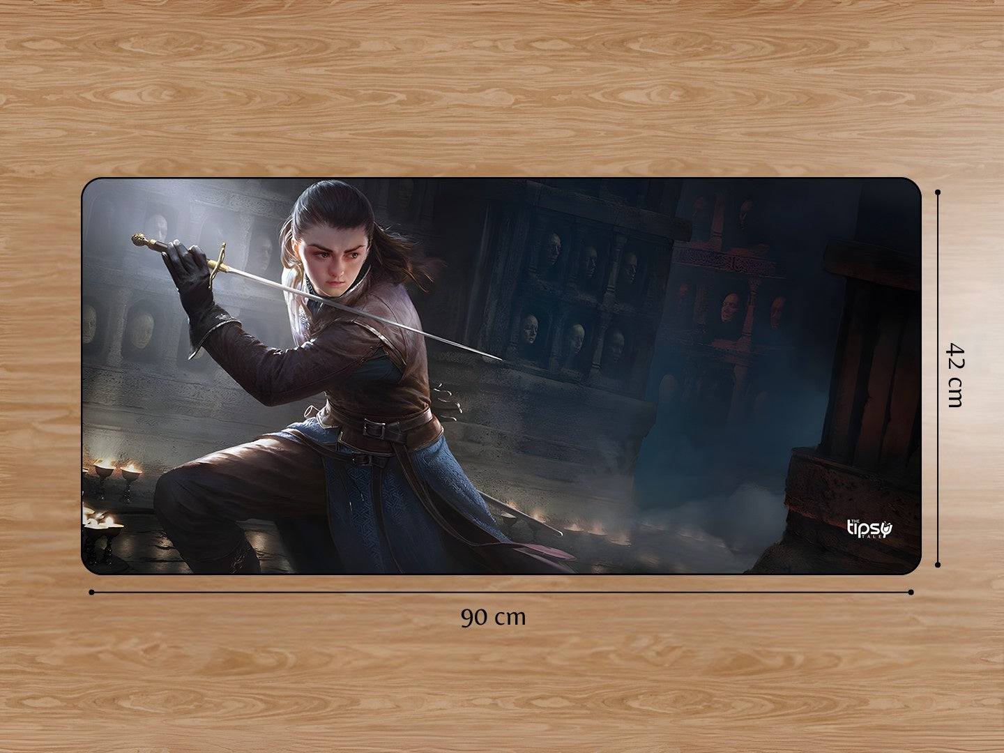 "ARYA STARK - GOT " Gaming Mousepad Elevate Your Gaming Experience