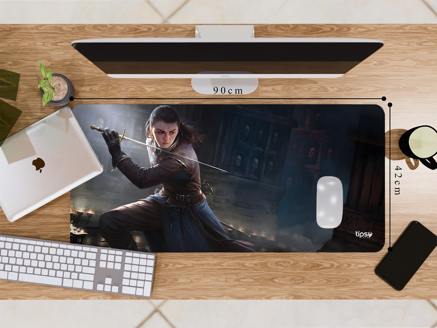 "ARYA STARK - GOT " Gaming Mousepad Elevate Your Gaming Experience