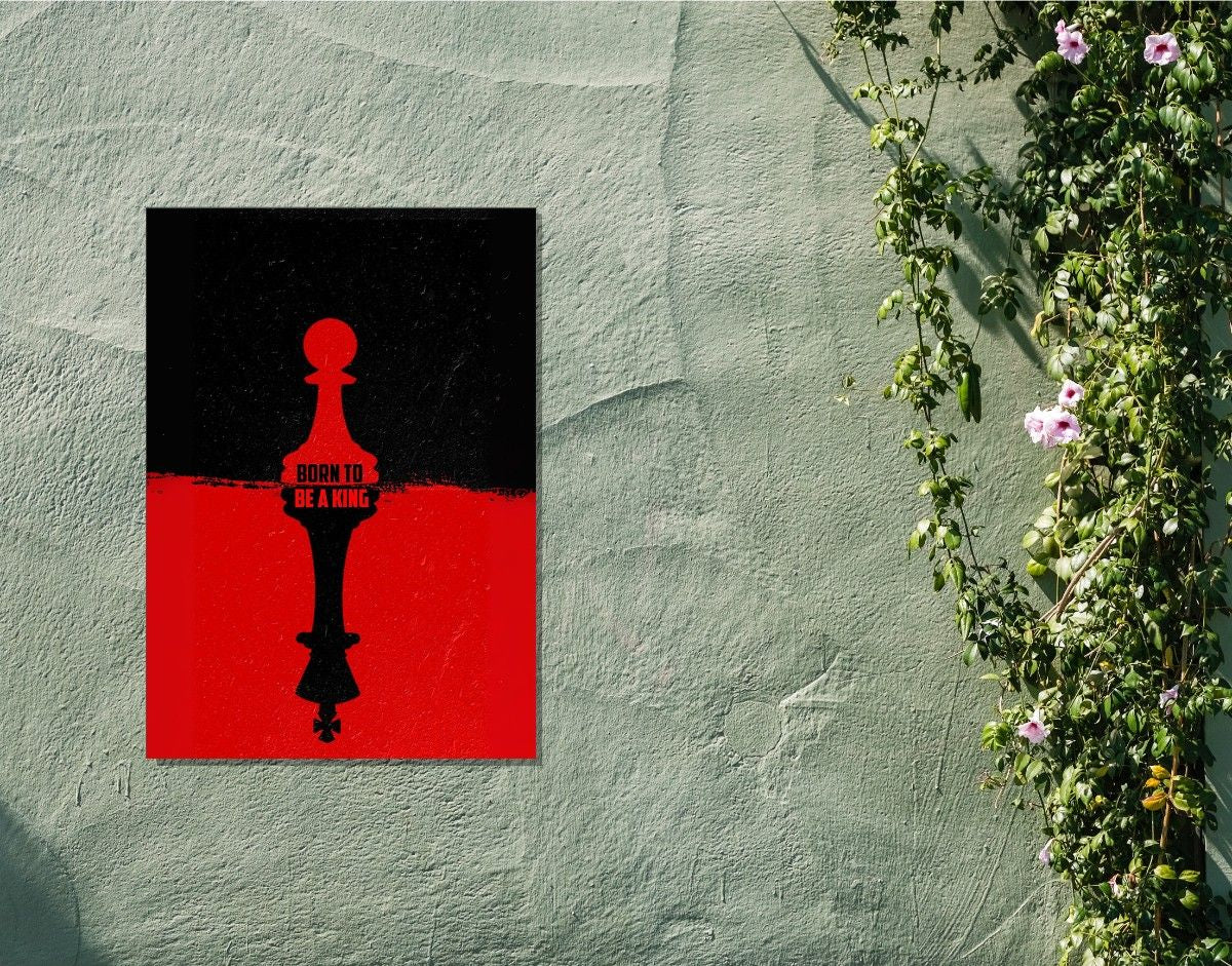 "Power Within"- Shiny & Sturdy Metallic Poster Art That Pops & Sticks