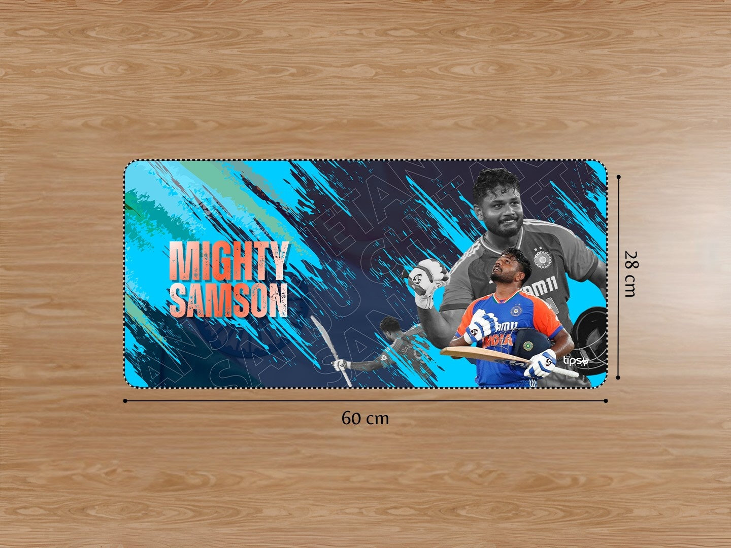 "MIGHTY SAMSON - T20 2026" Gaming Mousepad Elevate Your Gaming Experience