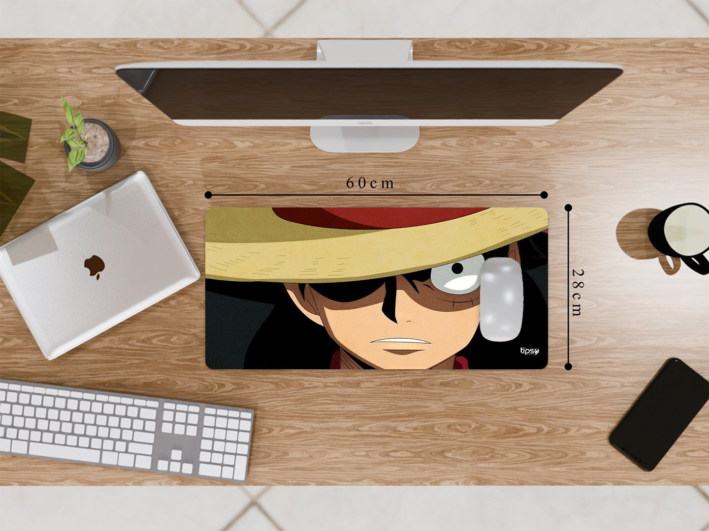 "MONKEY D LUFFY" Gaming Mousepad Elevate Your Gaming Experience