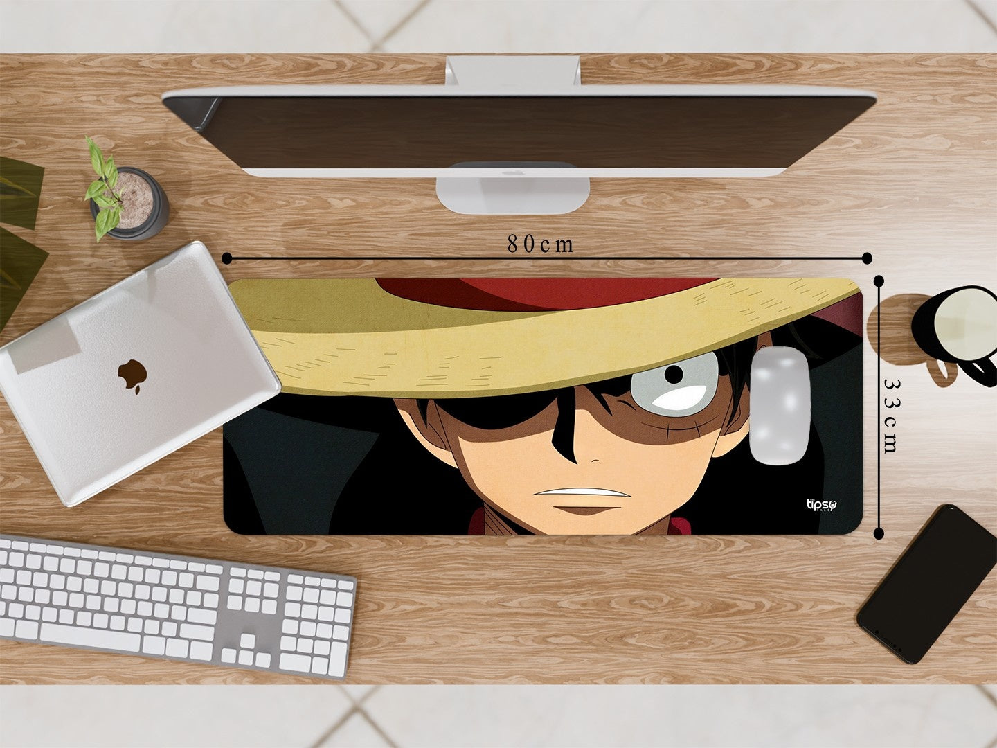 "MONKEY D LUFFY" Gaming Mousepad Elevate Your Gaming Experience