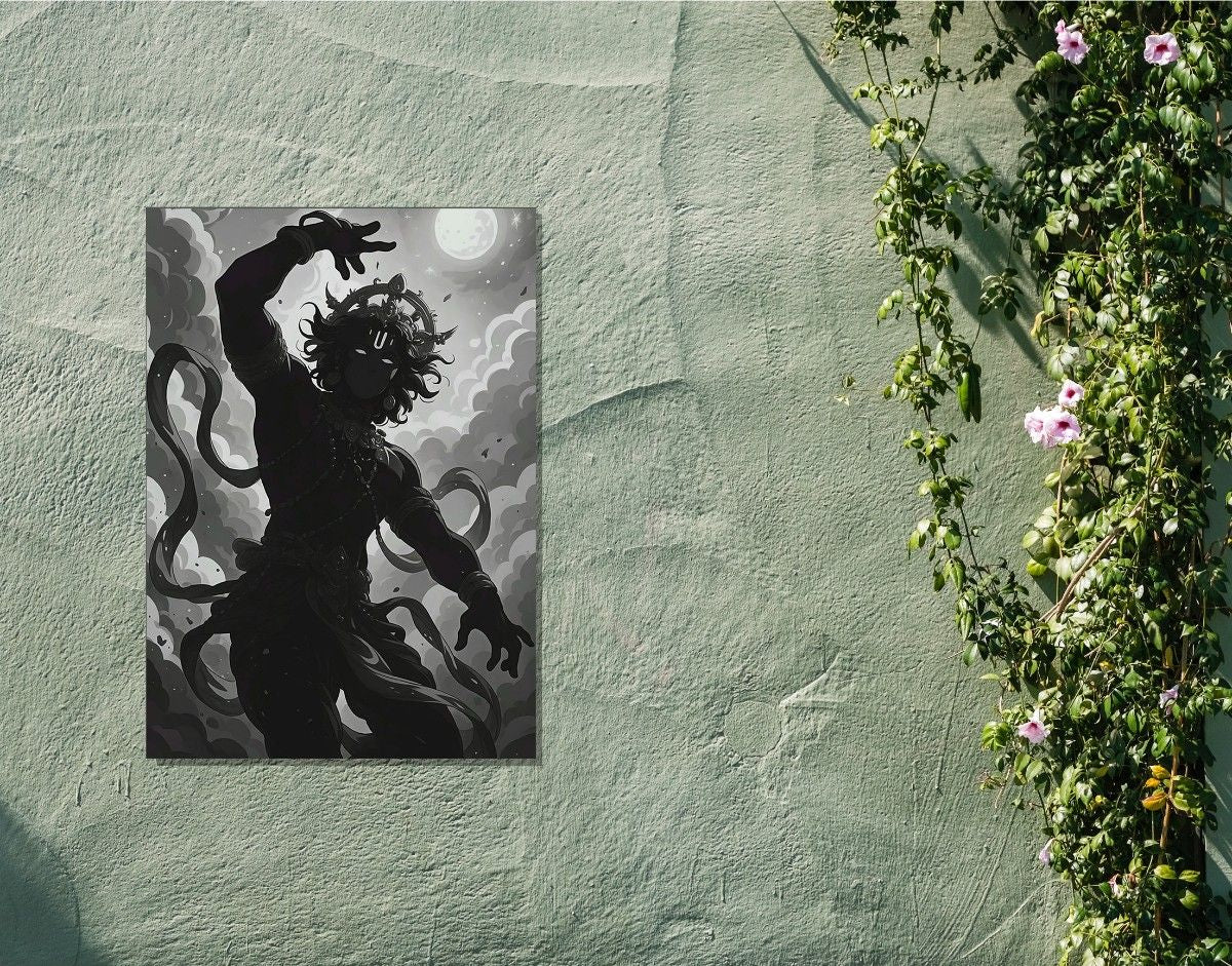 "Shadow Serpent"- Shiny & Sturdy Metallic Poster Art That Pops & Sticks