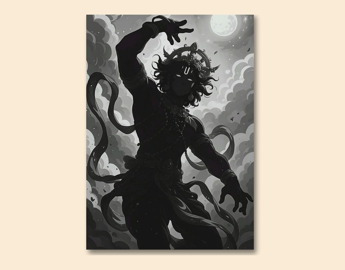 "Shadow Serpent"- Shiny & Sturdy Metallic Poster Art That Pops & Sticks