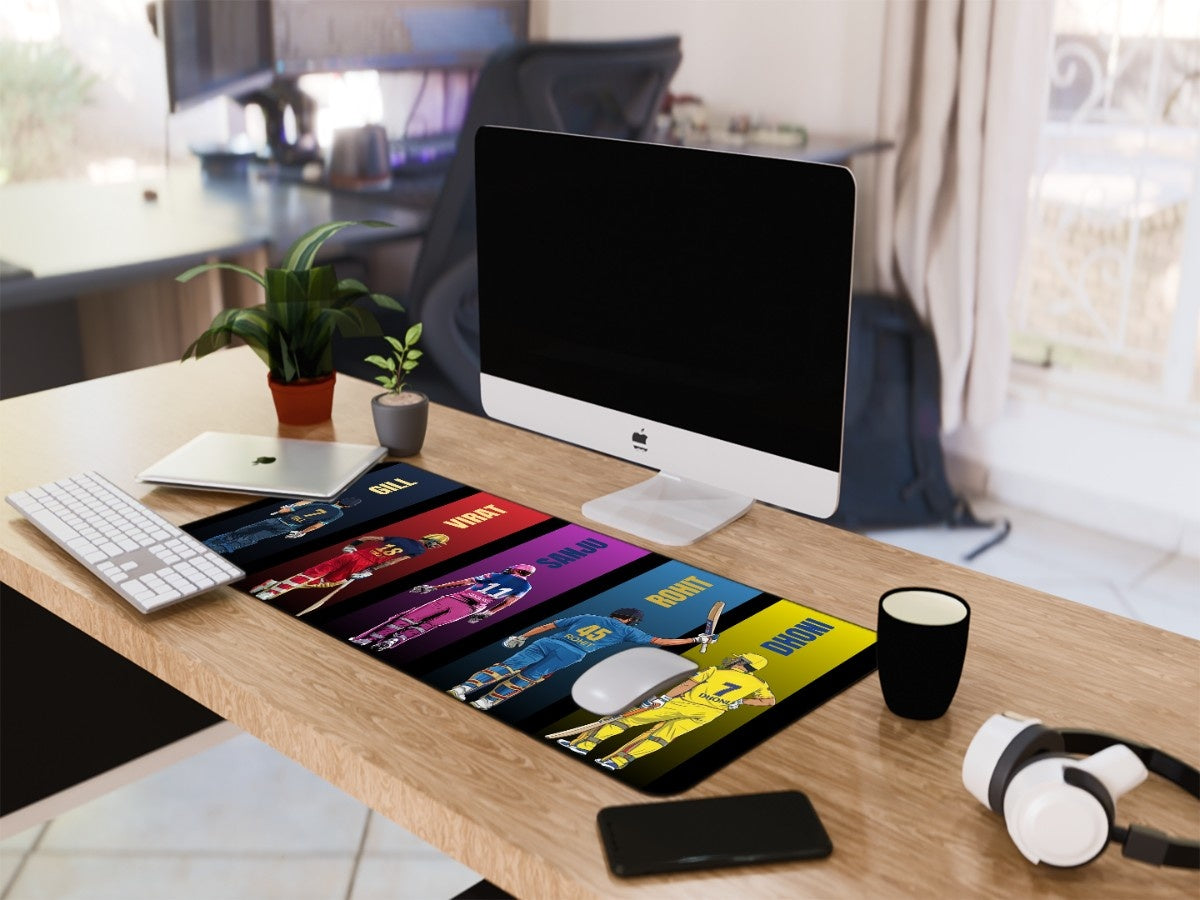"CRICKET LEGENDS - CRICKET FANDOM" Gaming Mousepad Elevate Your Gaming Experience