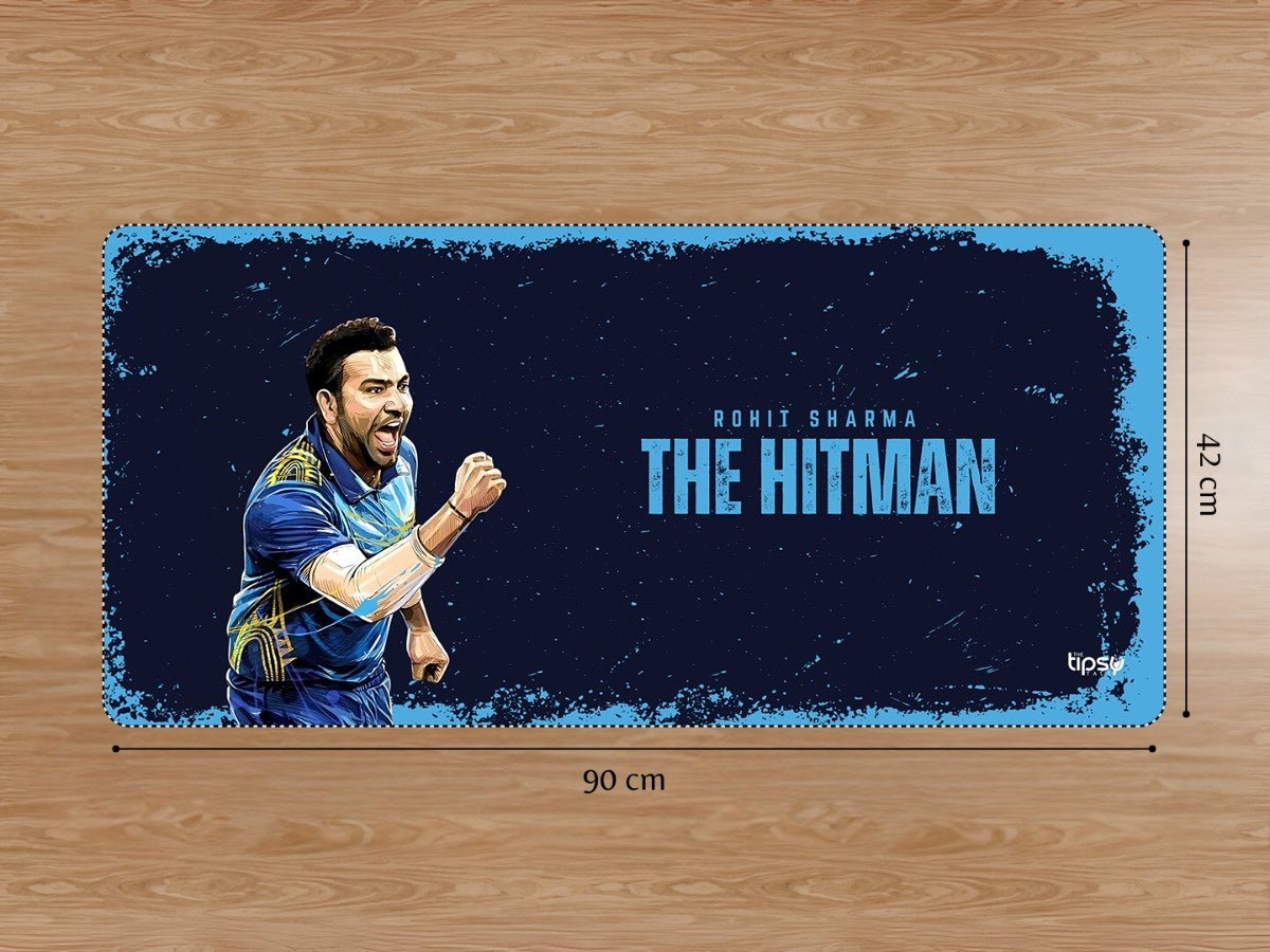 "ROHIT SHARMA - CRICKET FANDOM" Gaming Mousepad Elevate Your Gaming Experience