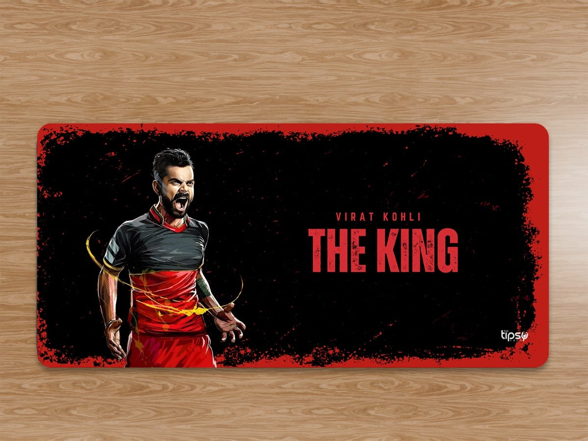 " VIRAT KOHLI - CRICKET FANDOM" Gaming Mousepad Elevate Your Gaming Experience