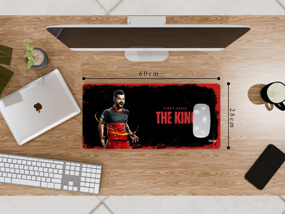 " VIRAT KOHLI - CRICKET FANDOM" Gaming Mousepad Elevate Your Gaming Experience
