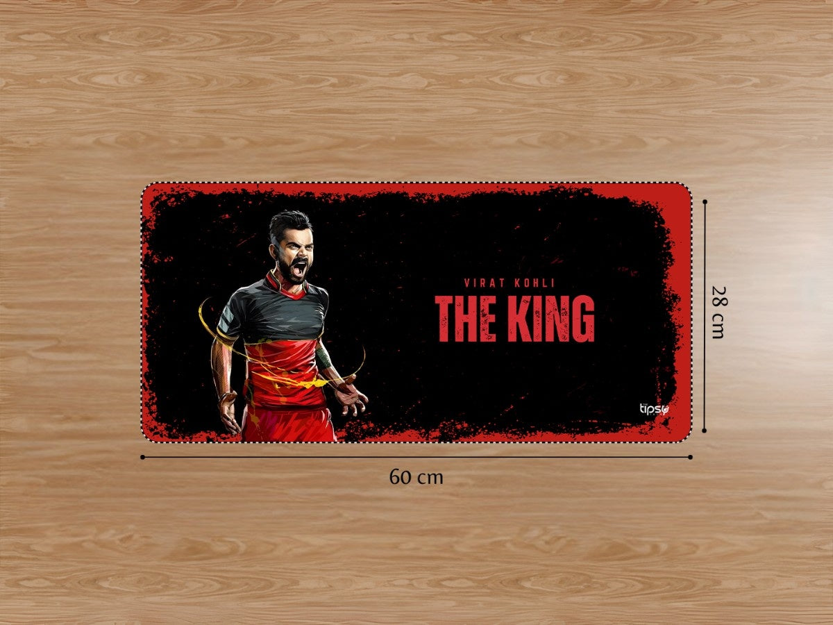 " VIRAT KOHLI - CRICKET FANDOM" Gaming Mousepad Elevate Your Gaming Experience
