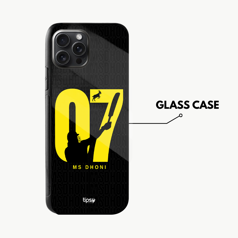 "GOAT 07 MS DHONI" -Mobile Covers Shock Resistant, Slim & Stylish Cases