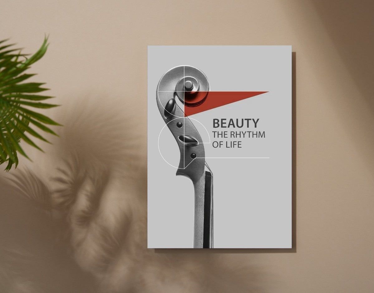 "Beauty of Life"- Shiny & Sturdy Metallic Poster Art That Pops & Sticks