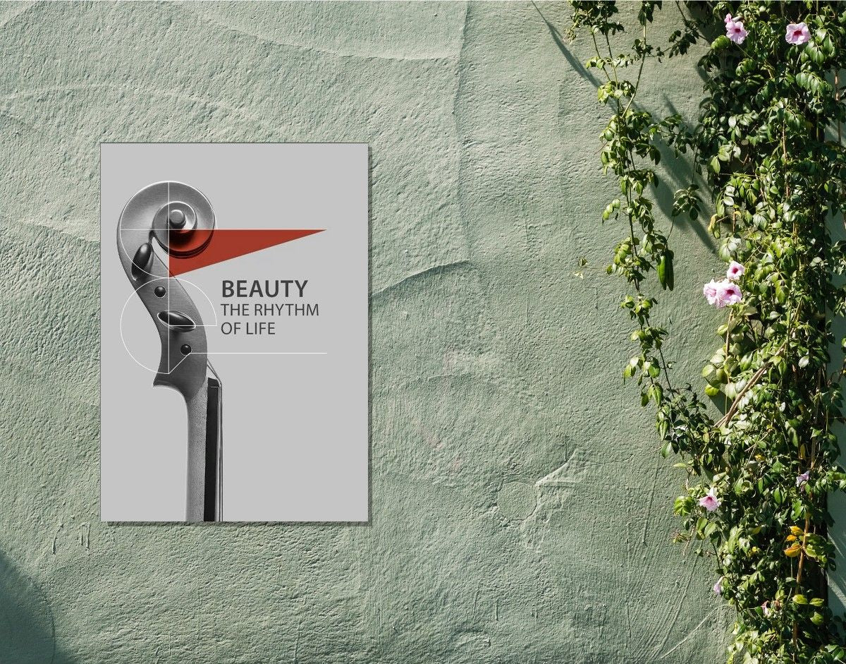 "Beauty of Life"- Shiny & Sturdy Metallic Poster Art That Pops & Sticks