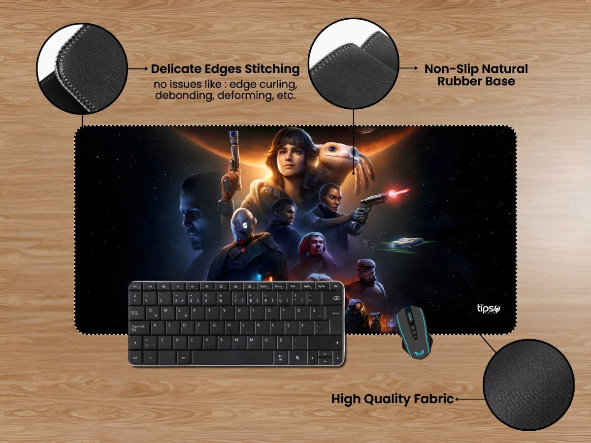 "ZEREK BESH THE STRANGER DARTH PLAGUEIS " Gaming Mousepad Elevate Your Gaming Experience