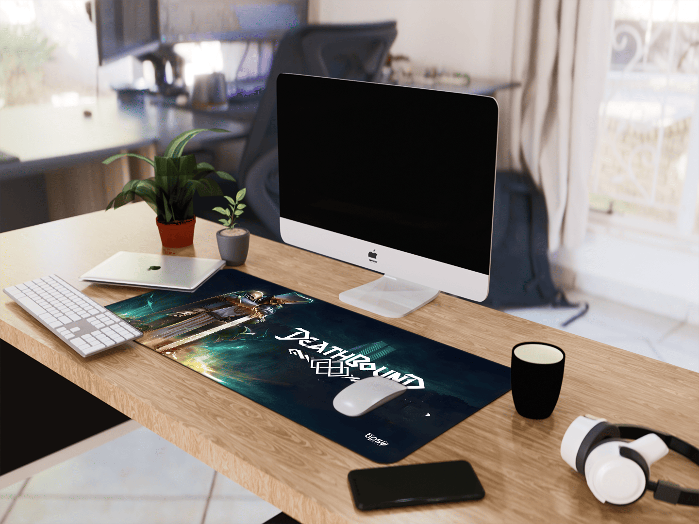 "DEATHBOUND" Gaming Mousepad Elevate Your Gaming Experience