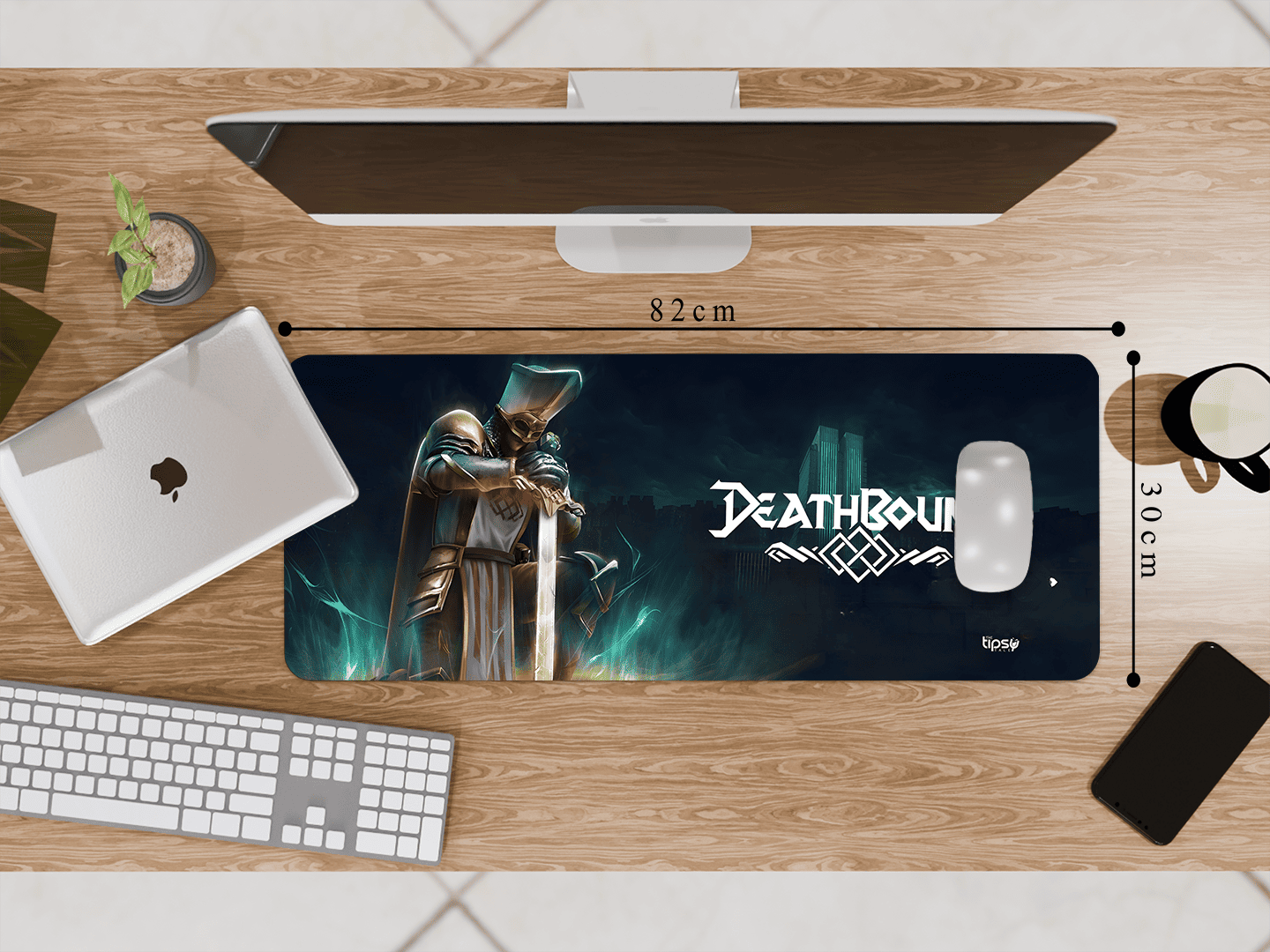 "DEATHBOUND" Gaming Mousepad Elevate Your Gaming Experience