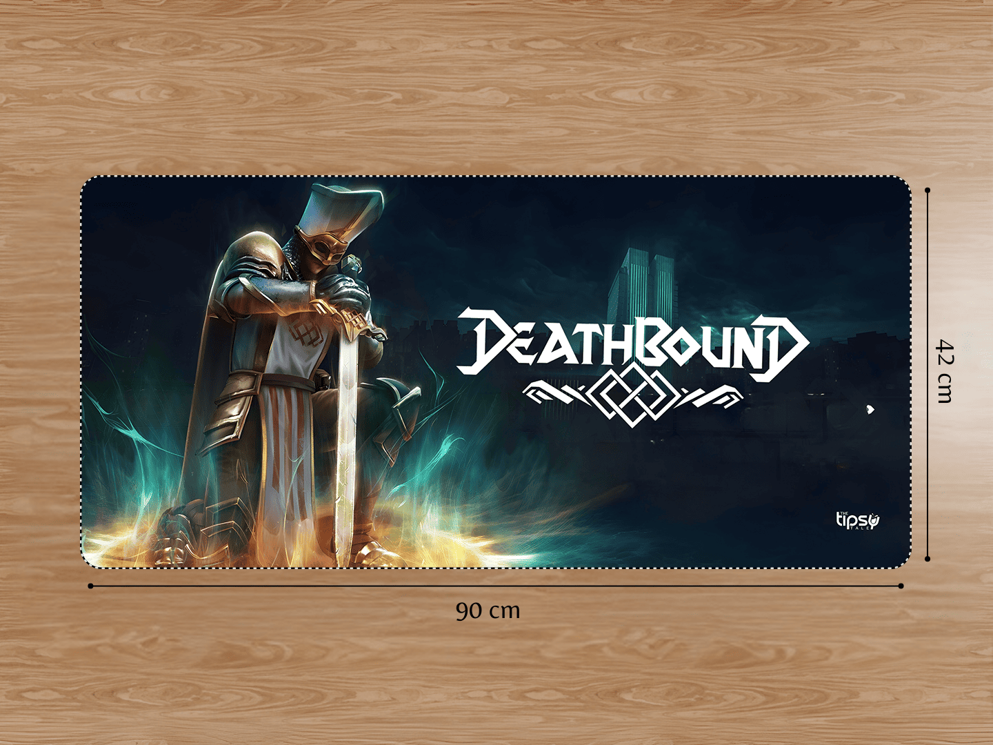 "DEATHBOUND" Gaming Mousepad Elevate Your Gaming Experience