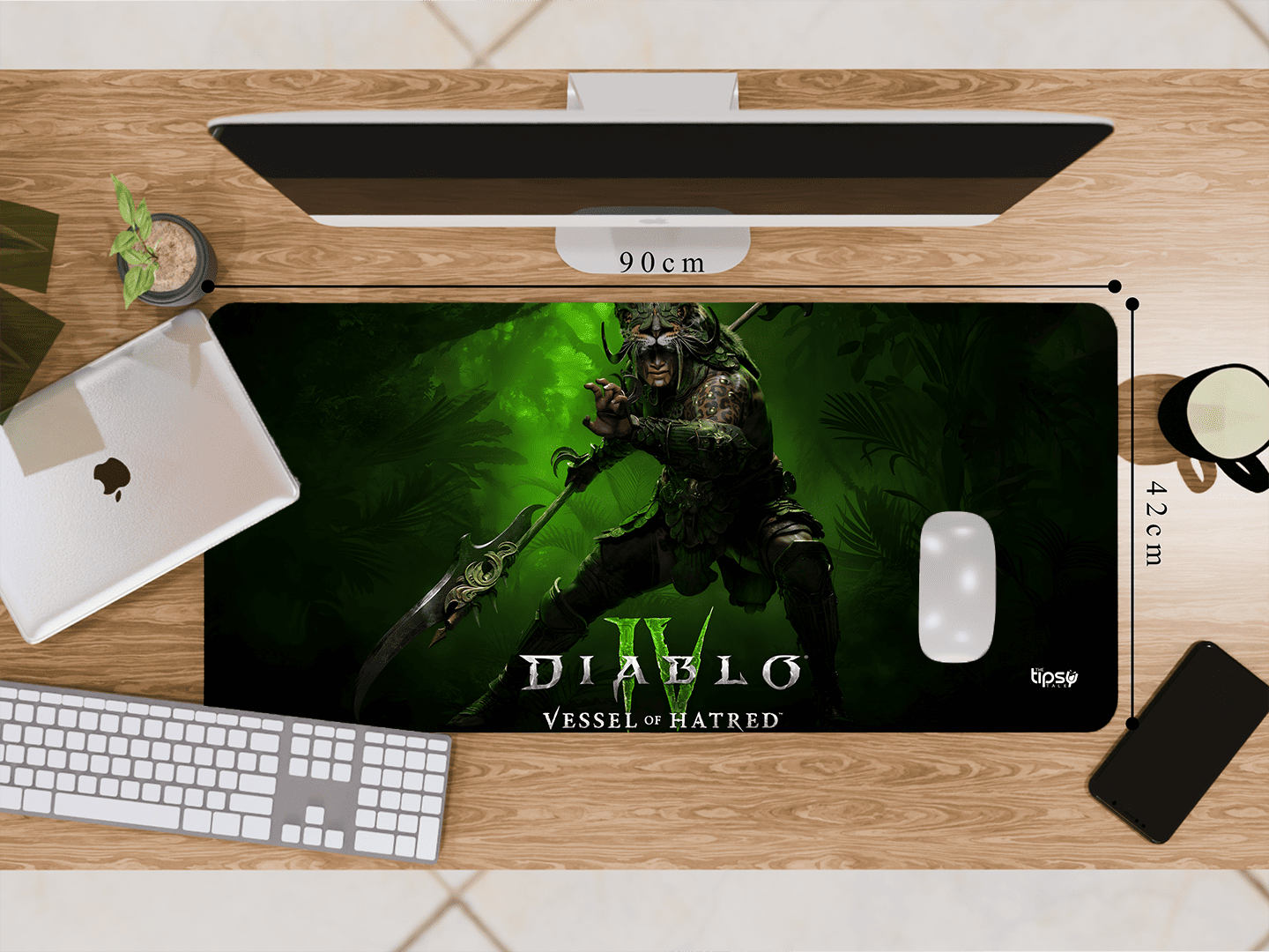 "DIABLO VESSEL OF HATRED" Gaming Mousepad Elevate Your Gaming Experience