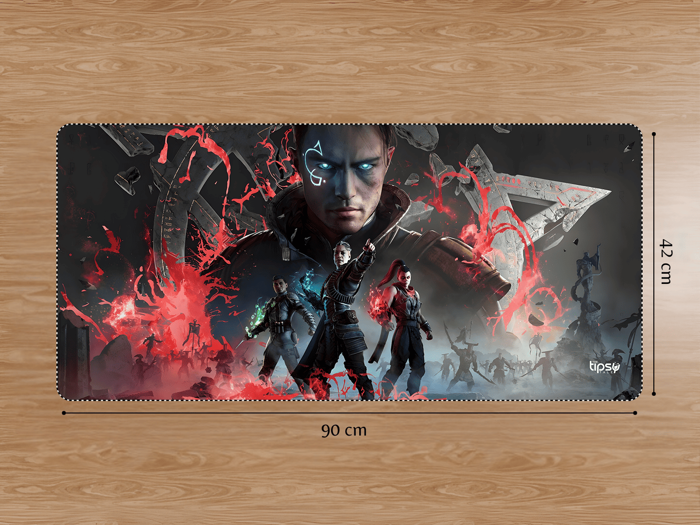 "JAK KIRKAN ZENDARA DEVYN SANDRAKK KENZIE IMMORTALS OF AVEUM " Gaming Mousepad Elevate Your Gaming Experience