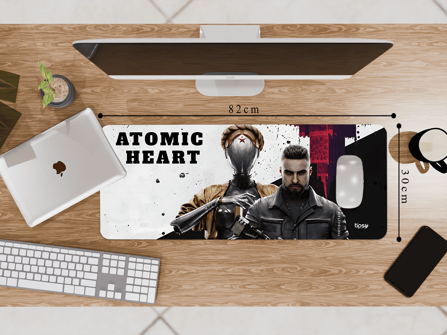 "ATOMIC HEART" Gaming Mousepad Elevate Your Gaming Experience