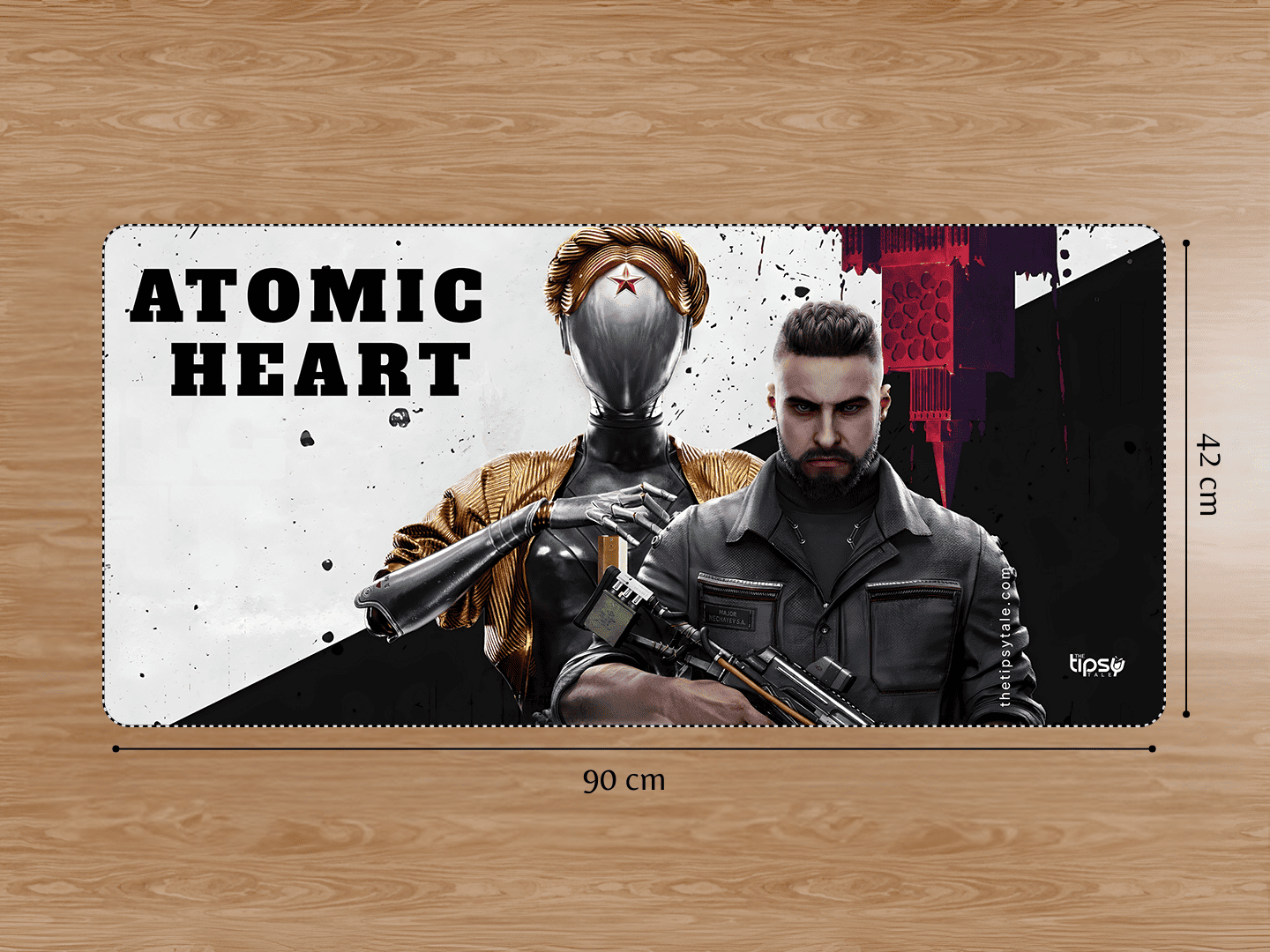 "ATOMIC HEART" Gaming Mousepad Elevate Your Gaming Experience