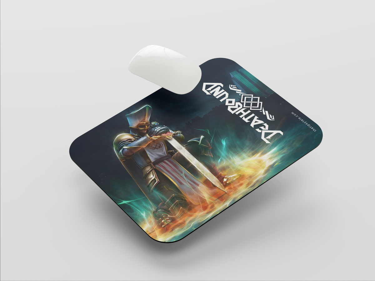 "DEATHBOUND" Mousepad: Enhance Your Workspace with Style