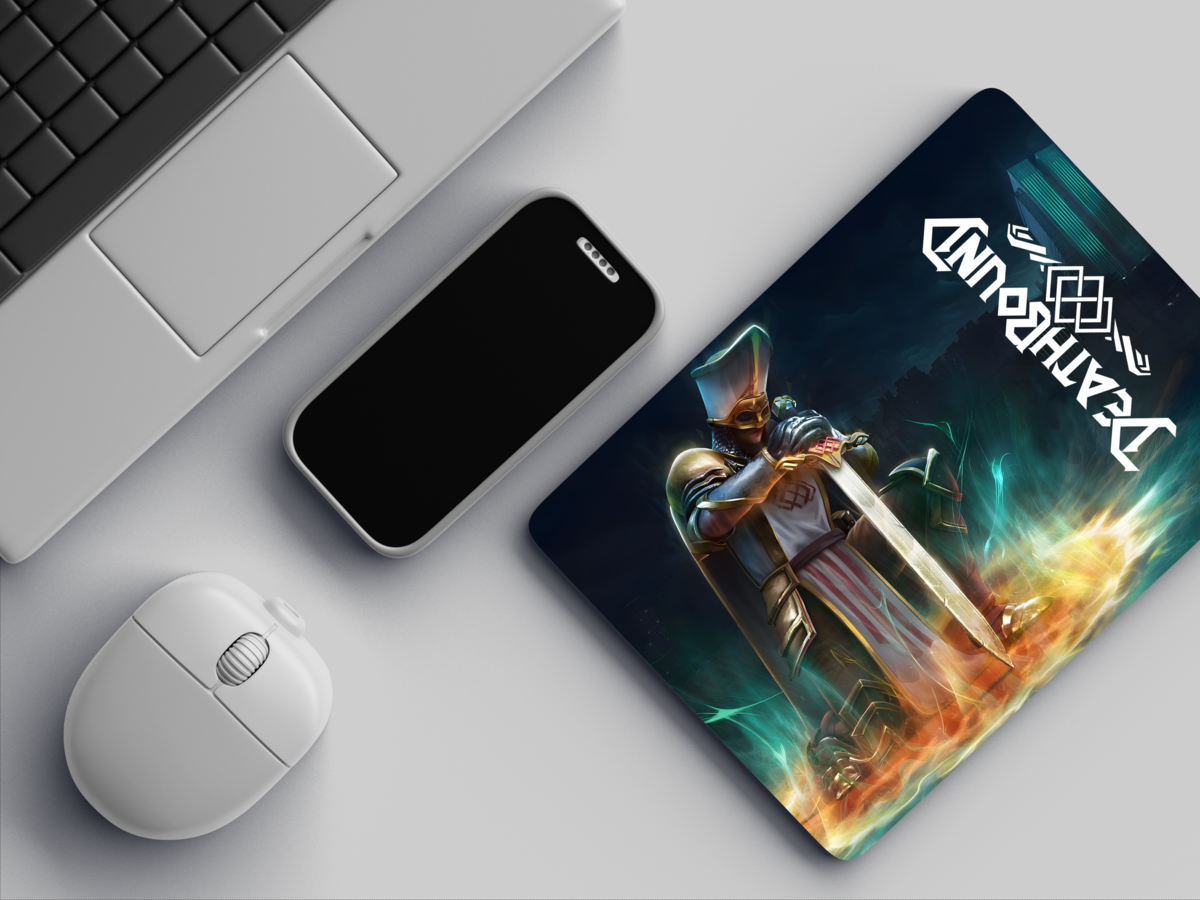 "DEATHBOUND" Mousepad: Enhance Your Workspace with Style