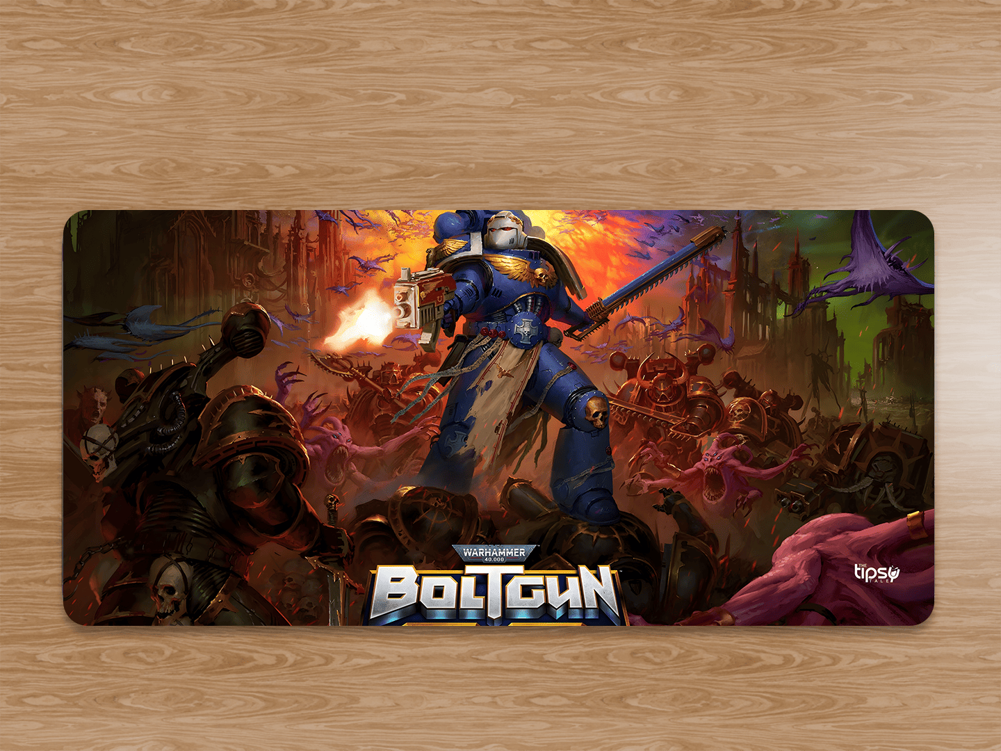 "WARHAMMER BOLTGUN" Gaming Mousepad Elevate Your Gaming Experience
