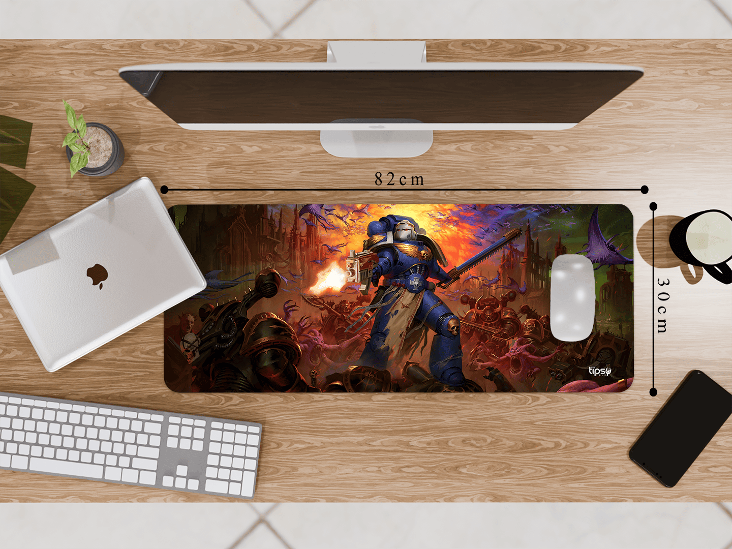 "WARHAMMER BOLTGUN" Gaming Mousepad Elevate Your Gaming Experience
