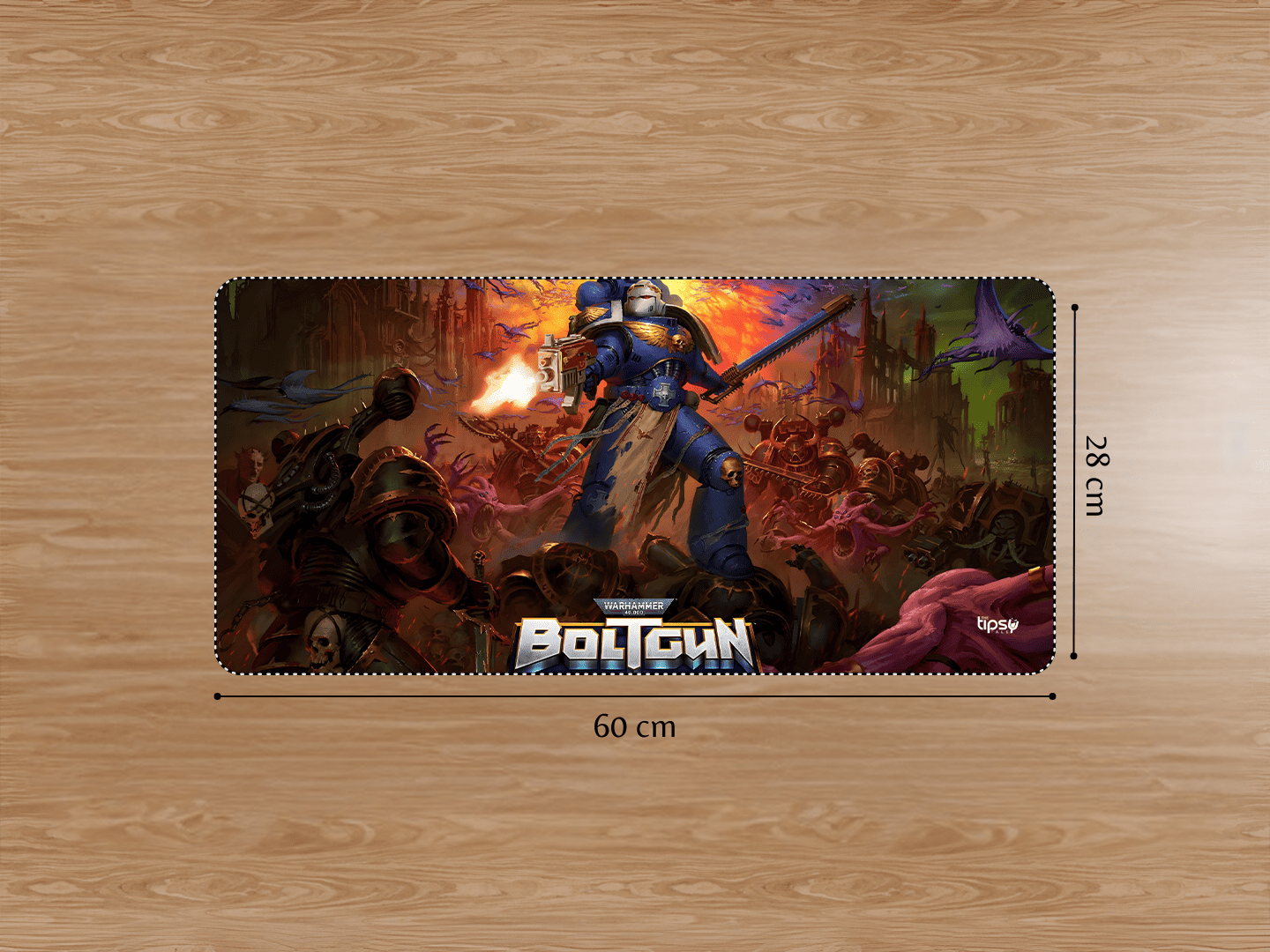 "WARHAMMER BOLTGUN" Gaming Mousepad Elevate Your Gaming Experience