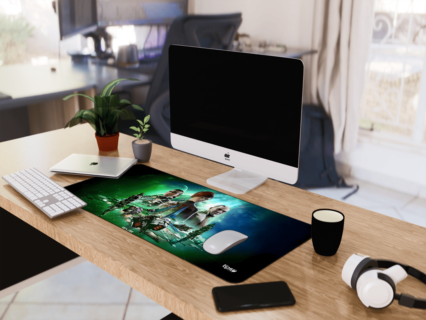 "EVE TROGLODYTE GENIE MYCONID ORGE PIXIE TREANT " Gaming Mousepad Elevate Your Gaming Experience