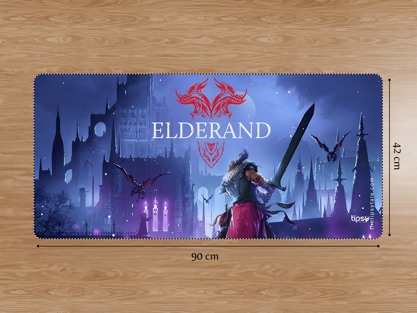 "BLACKSMITH ELDERAND " Gaming Mousepad Elevate Your Gaming Experience