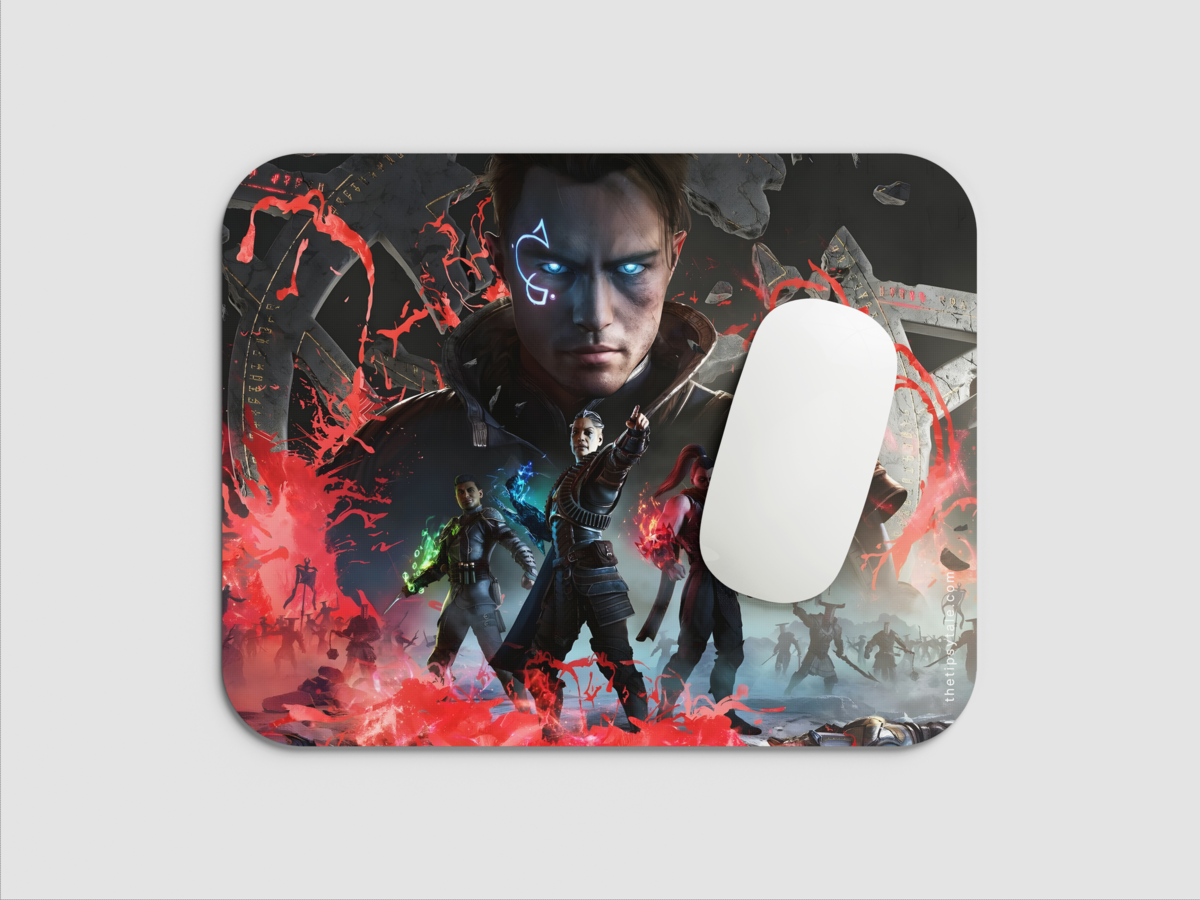 "JAK KIRKAN ZENDARA DEVYN SANDRAKK KENZIE IMMORTALS OF AVEUM " Mousepad: Enhance Your Workspace with Style