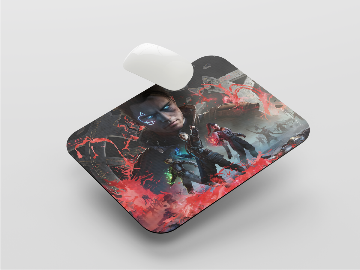 "JAK KIRKAN ZENDARA DEVYN SANDRAKK KENZIE IMMORTALS OF AVEUM " Mousepad: Enhance Your Workspace with Style