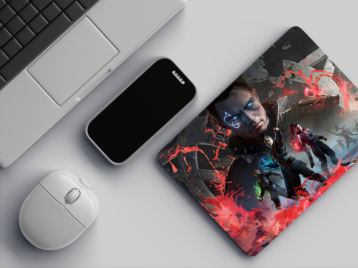 "JAK KIRKAN ZENDARA DEVYN SANDRAKK KENZIE IMMORTALS OF AVEUM " Mousepad: Enhance Your Workspace with Style