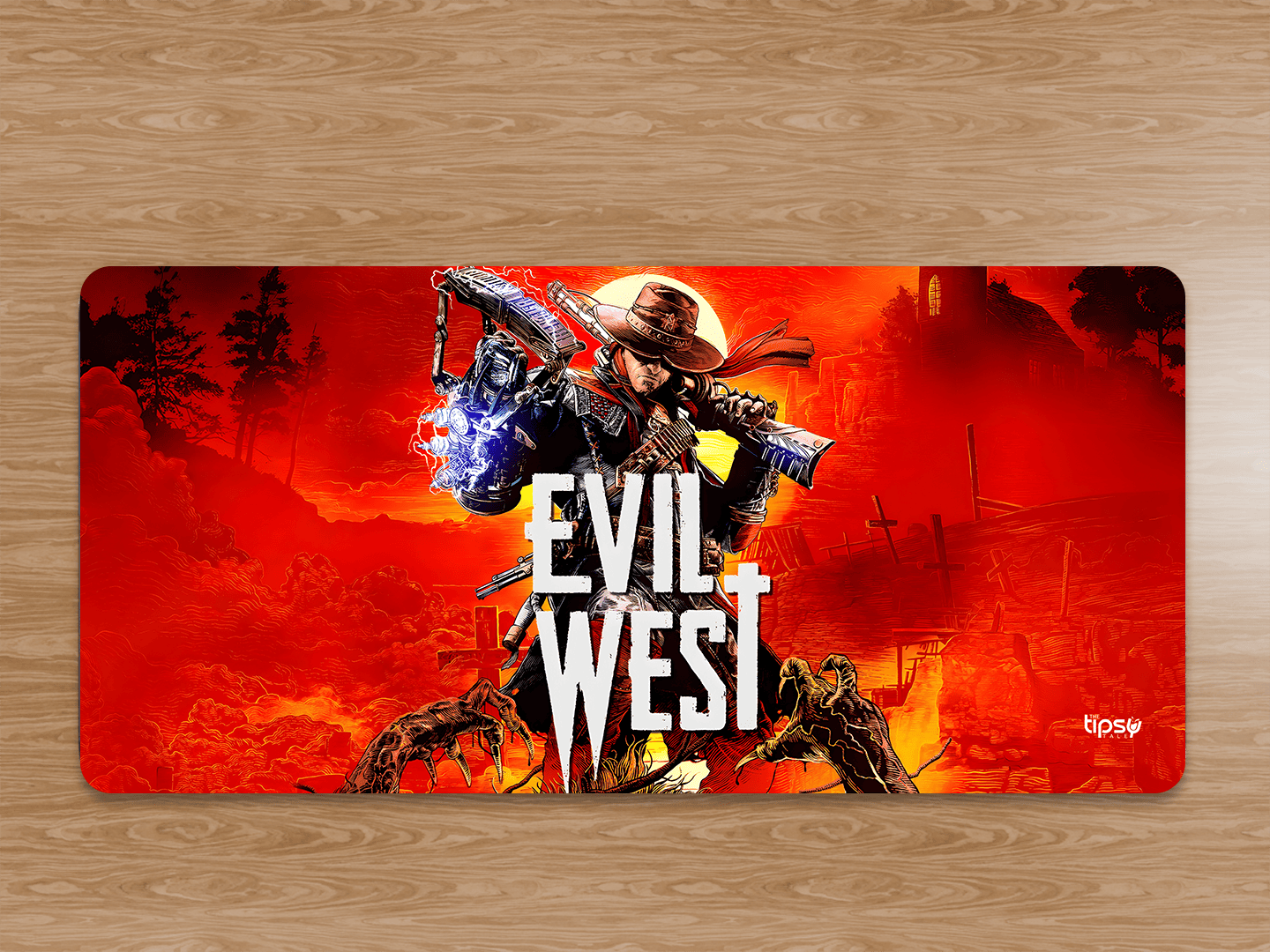 "EVIL WEST" Gaming Mousepad Elevate Your Gaming Experience