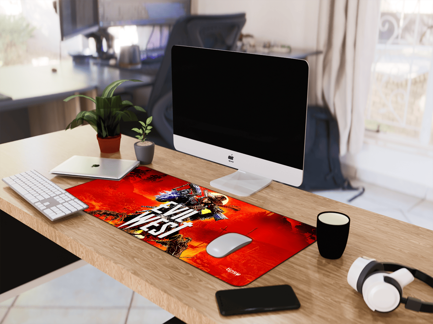 "EVIL WEST" Gaming Mousepad Elevate Your Gaming Experience