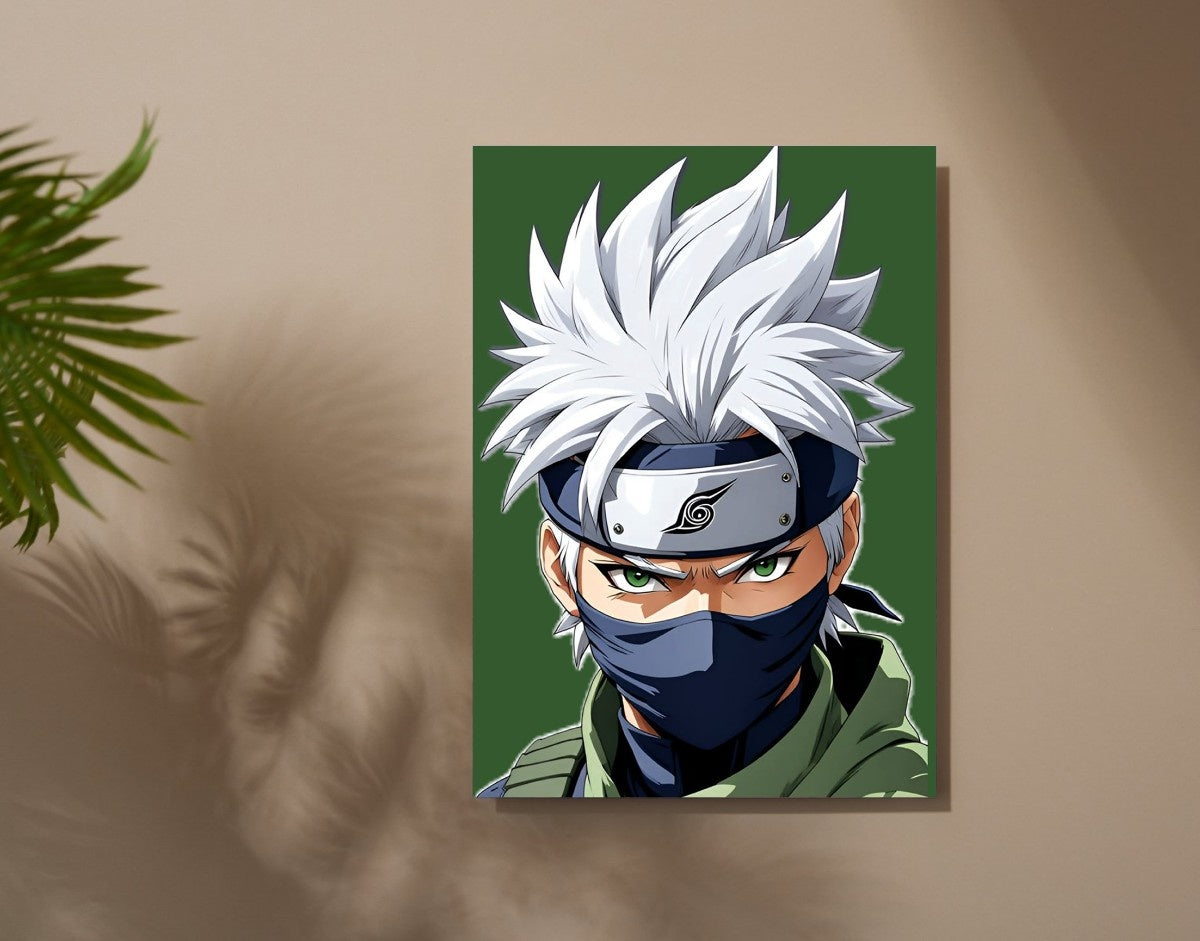 "Kakashi Mode"- Shiny & Sturdy Metallic Poster Art That Pops & Sticks