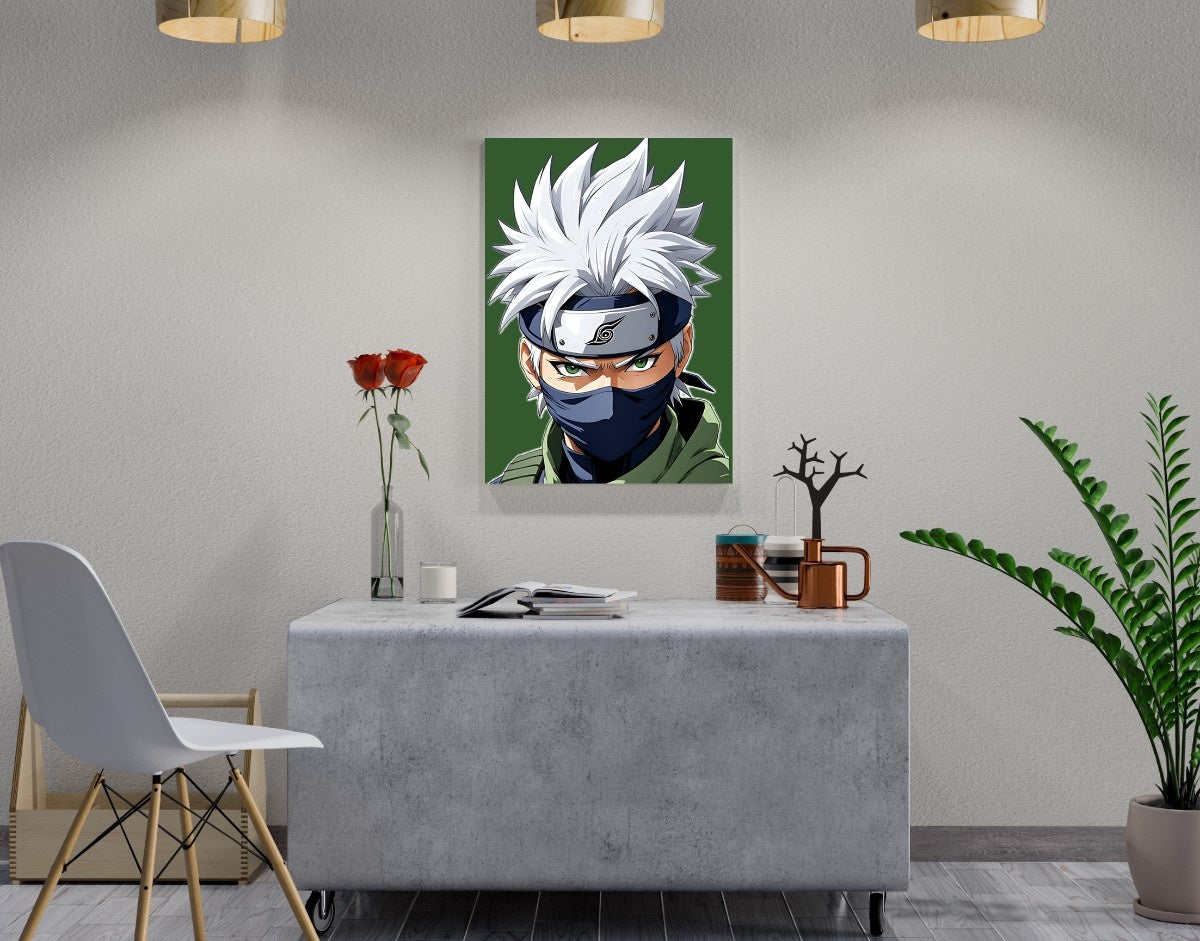 "Kakashi Mode"- Shiny & Sturdy Metallic Poster Art That Pops & Sticks