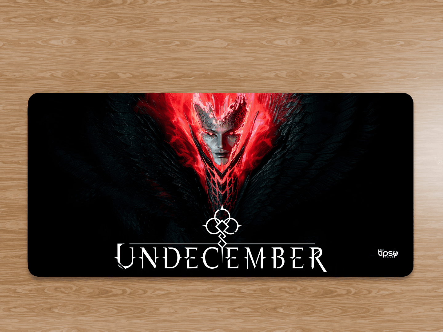 "EVIL GOD SERPENS UNDECEMBER" Gaming Mousepad Elevate Your Gaming Experience