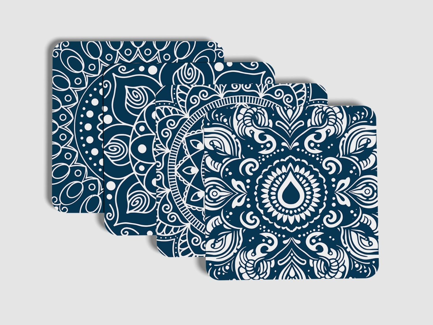 "Rangoli Theme" Coaster Set of 4