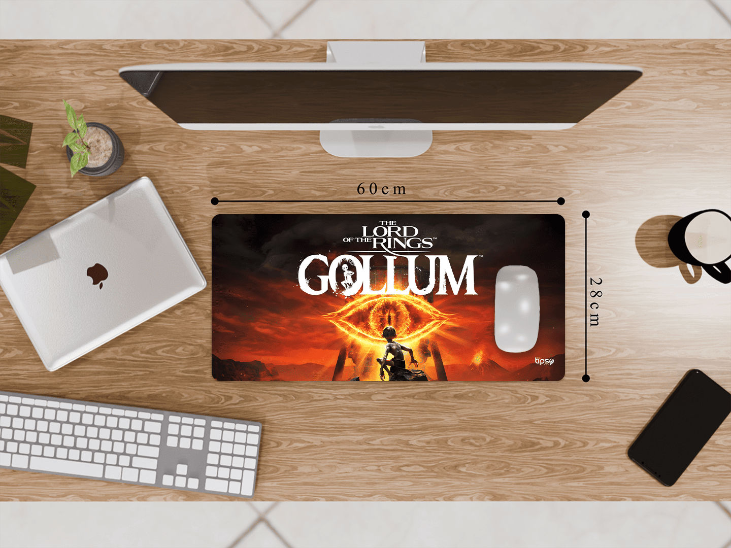 "THE LORD OF THE RINGS GOLLUM" Gaming Mousepad Elevate Your Gaming Experience