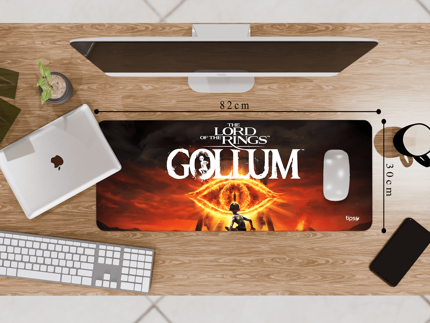 "THE LORD OF THE RINGS GOLLUM" Gaming Mousepad Elevate Your Gaming Experience